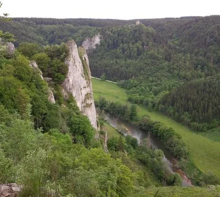 Donautal Fridinger Aussichtsfelsen