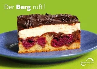 Kuchen auf Teller