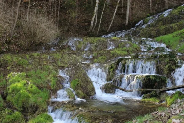 Wasserfall Baerenthal im Donaubergland